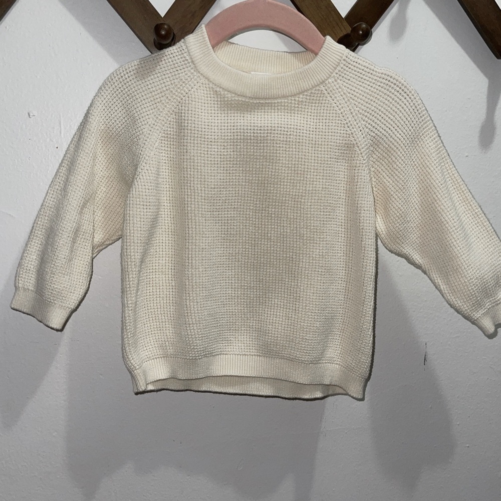 Zara Cream Knit Sweater
